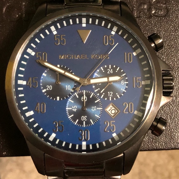 Michael Kors 24 HR Gage Chronograph Watch - Picture 1 of 6